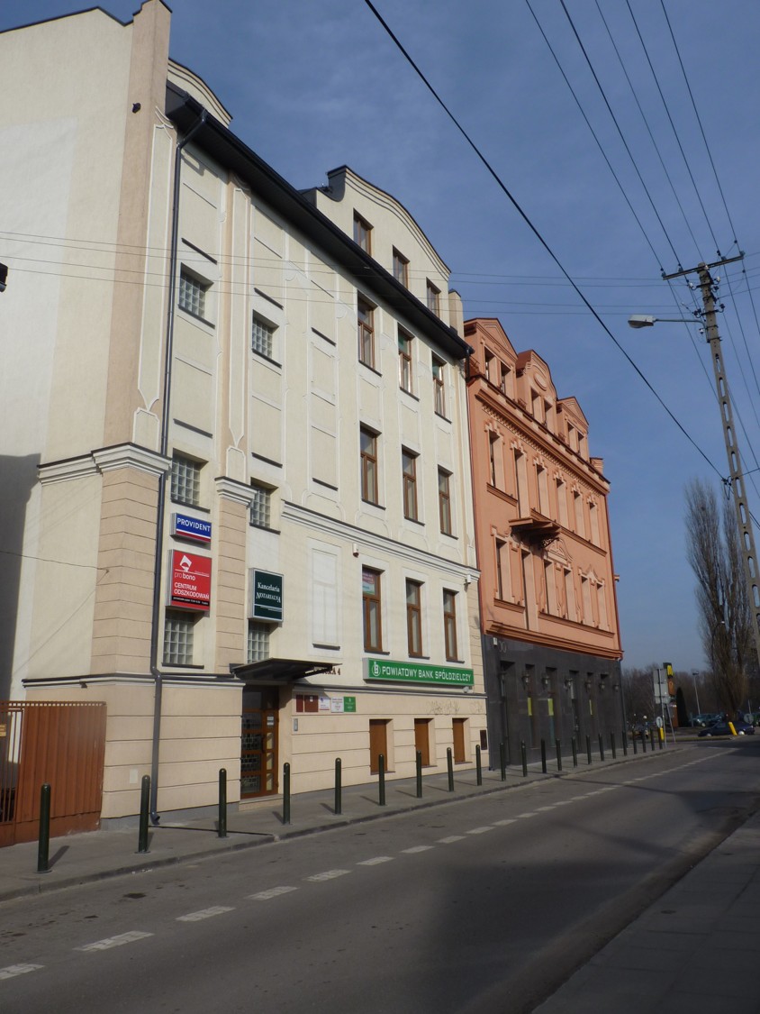 Siedziba przy ul. Tkackiej 4 (widok obecny)